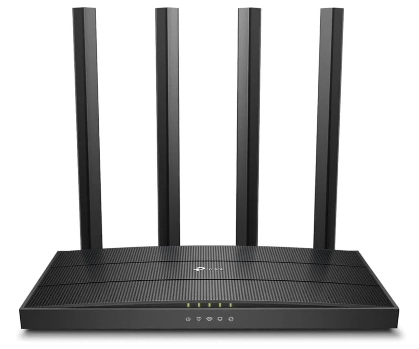 TP-Link Router WiFi Gigabit AC1200 (Archer A6) - Router inalámbrico de Internet MU-MIMO de doble banda, 4 antenas, modo OneMesh y AP, cobertura de largo alcance