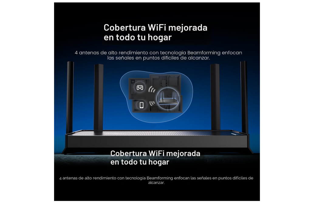TP-Link Dual-Band BE3600 Wi-Fi 7 Router Archer BE230 | 4-Stream | Puertos 2×2.5G + 3×1G, USB 3.0, Quad Core de 2.0 GHz, 4 Antenas | VPN, EasyMesh, HomeShield, MLO, IoT Privado | Soporte Experto