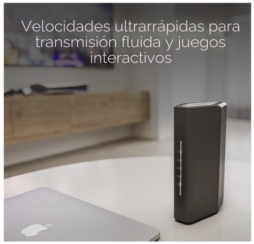 NETGEAR Router WiFi 7 de doble banda Nighthawk (RS90): solo enrutador, velocidad inalámbrica BE3600 (hasta 3,6 Gbps) - Cubre hasta 2,000 pies cuadrados, 50 dispositivos - Puerto de Internet de 2.5 gig